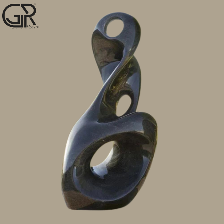 Black Marble Modern Art