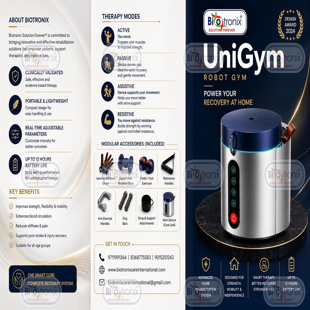 UniGym Robotic Recovery Training System for Physical Therapy