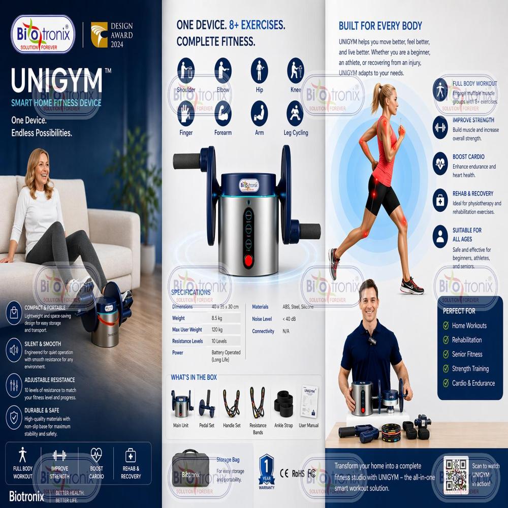 UniGym Robotic Recovery Training System for Physical Therapy