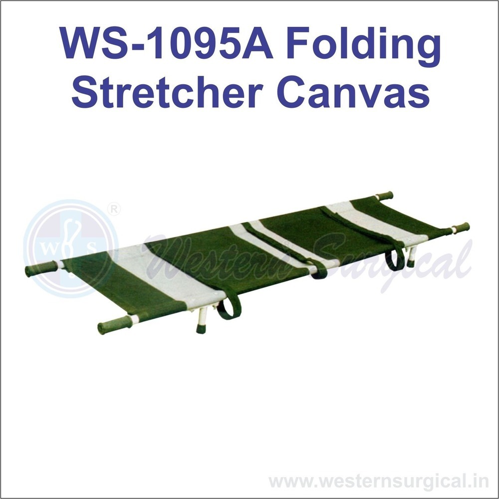 Folding Stretcher Canvas - Color: White