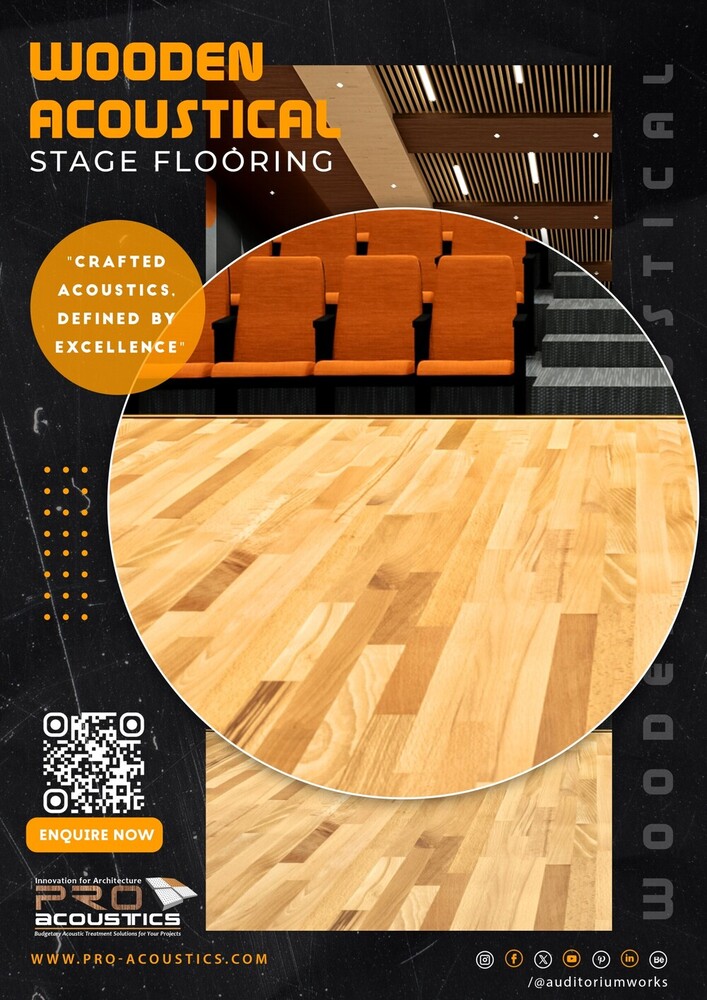 Auditorium Stage Wooden Flooring