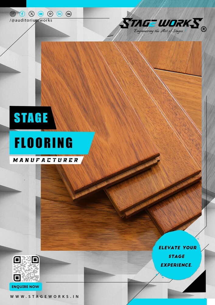 Auditorium Stage Wooden Flooring