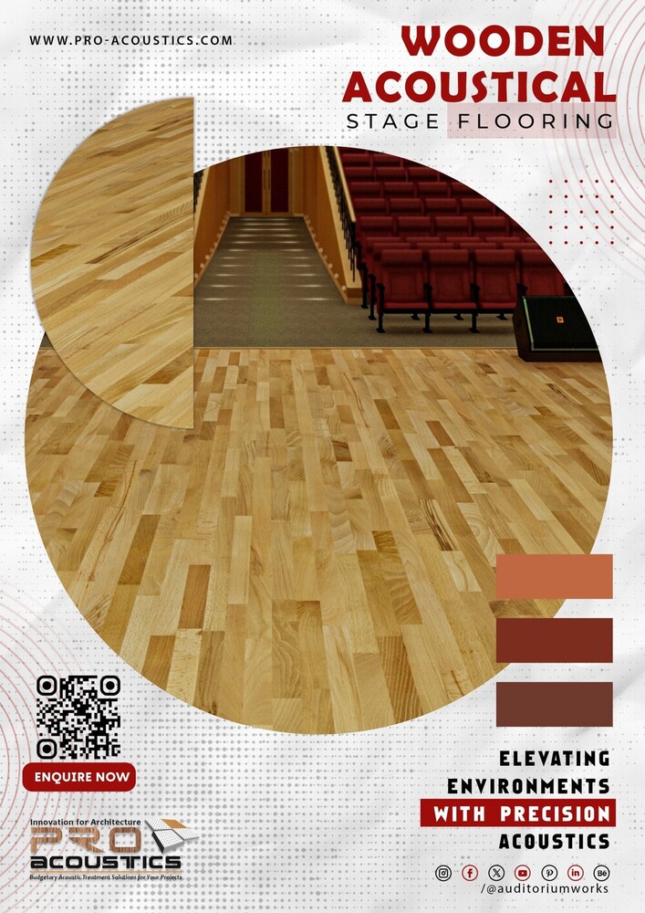 Auditorium Stage Wooden Flooring