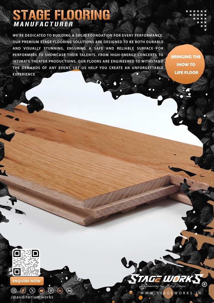 Auditorium Stage Wooden Flooring