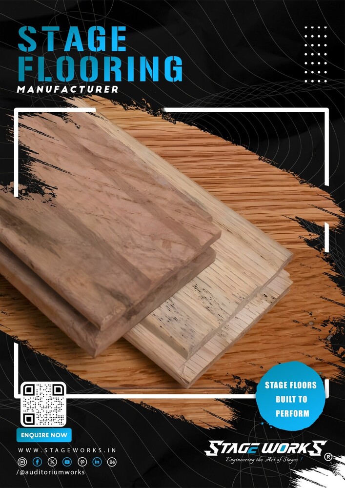 Auditorium Stage Wooden Flooring