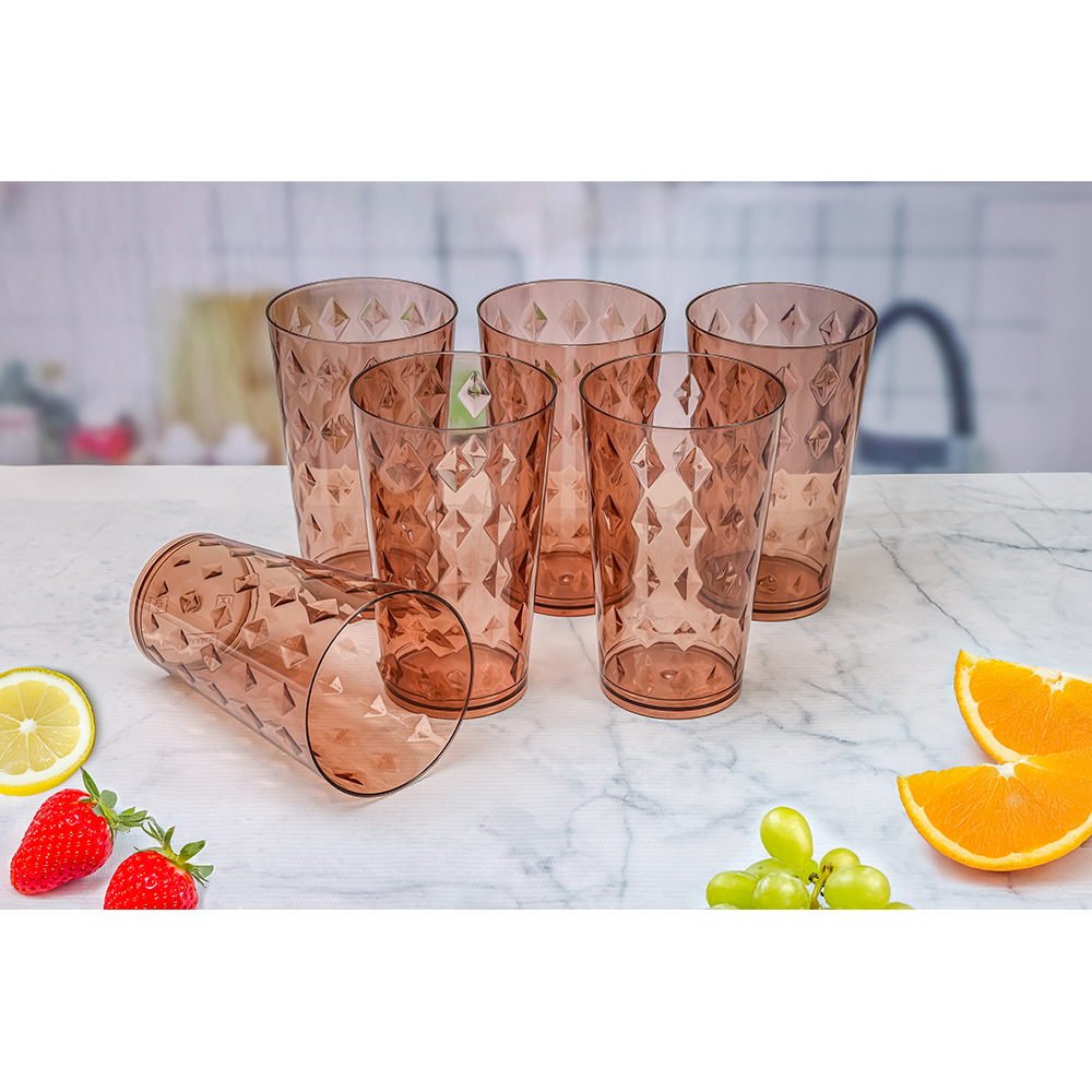 Brown Water Glass