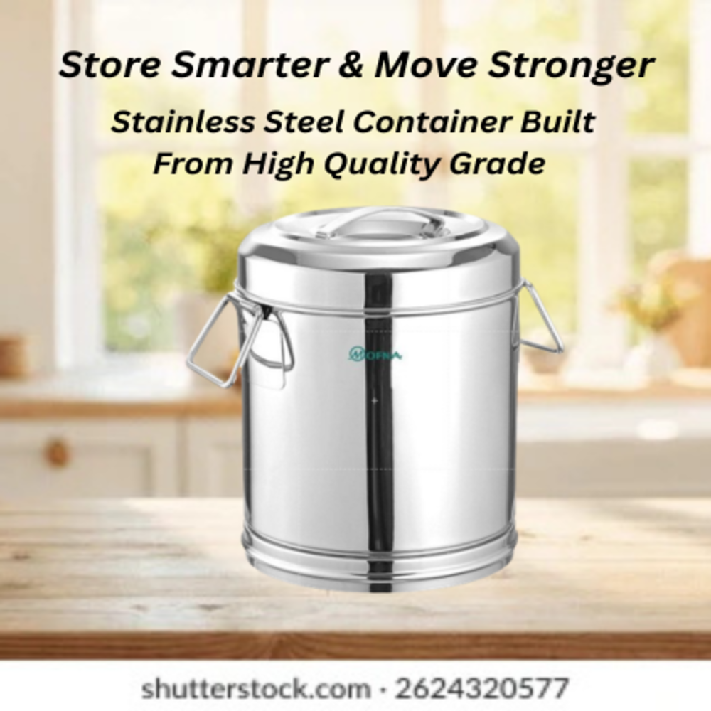 Mofna Stainless Steel Drum 100 kg