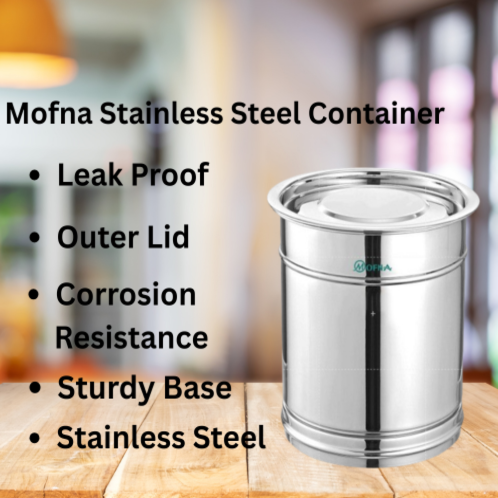 Mofna Stainless Steel Food Storage Container 10 kg