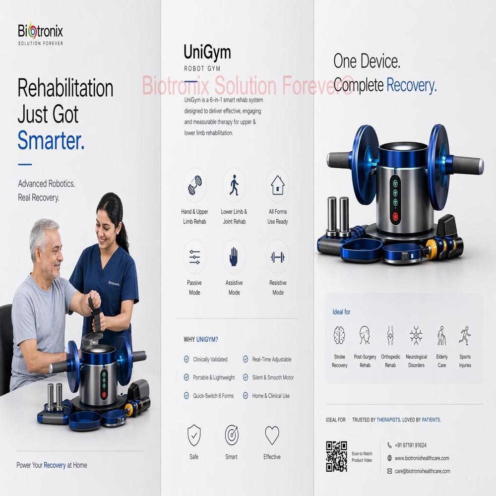 UniGym Digital Physiotherapy Exercise Machine for Recovery Training