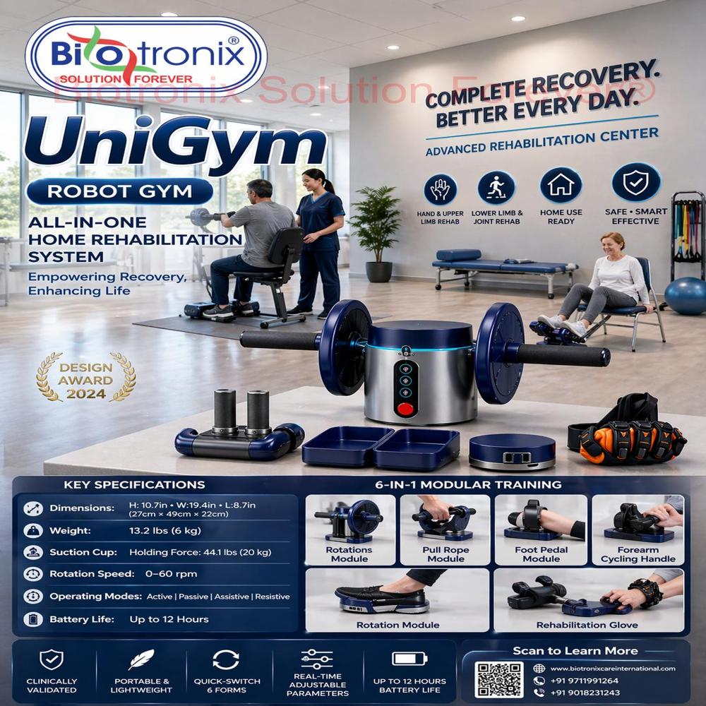 UniGym Smart Medical Rehabilitation Device for Home Therapy