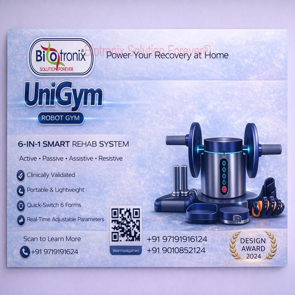 UniGym Smart Medical Rehabilitation Device for Home Therapy