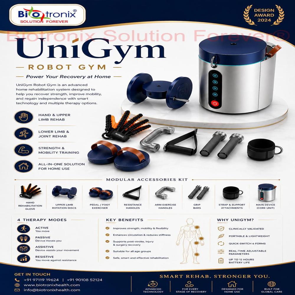Unigym Multifunction Rehabilitation Robot For Arm & Leg Exercise - Age Group: Elders