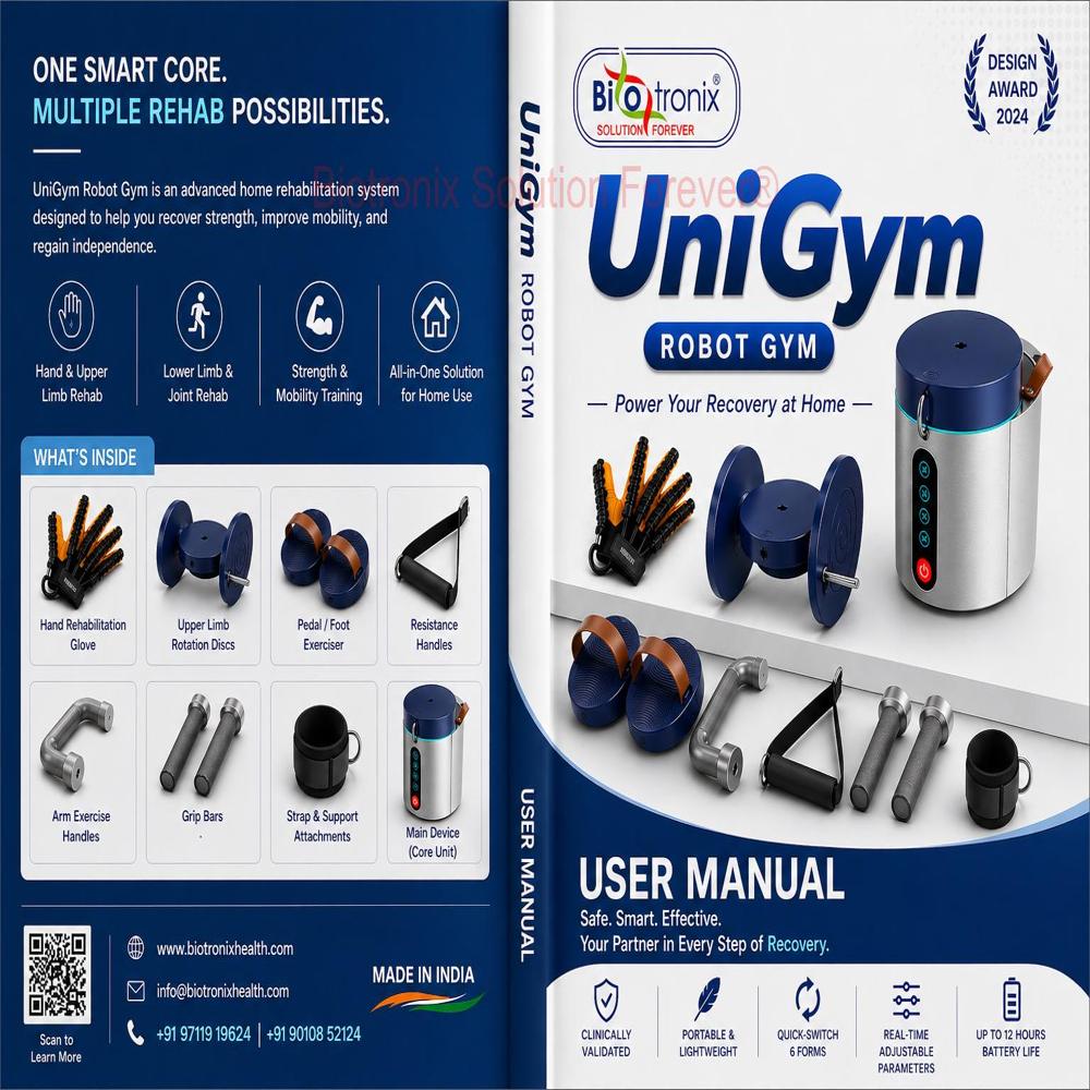 Unigym Advanced Physical Therapy Gym Equipment For Recovery - Accuracy: High Precision Robotic Rehabilitation Accuracy Mg