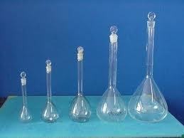 Volumetric Flask - 100 Milliliter, Transparent Glass | Premium Quality, Precision Design, Easy to Use