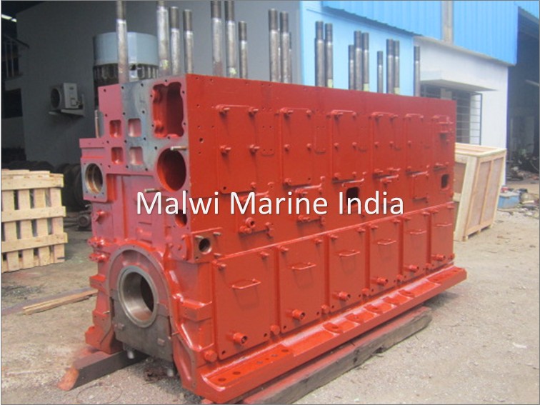 Yanmar - N330L - N280L - N260L - Engine Frame - Cylinder Block - Application: Marine