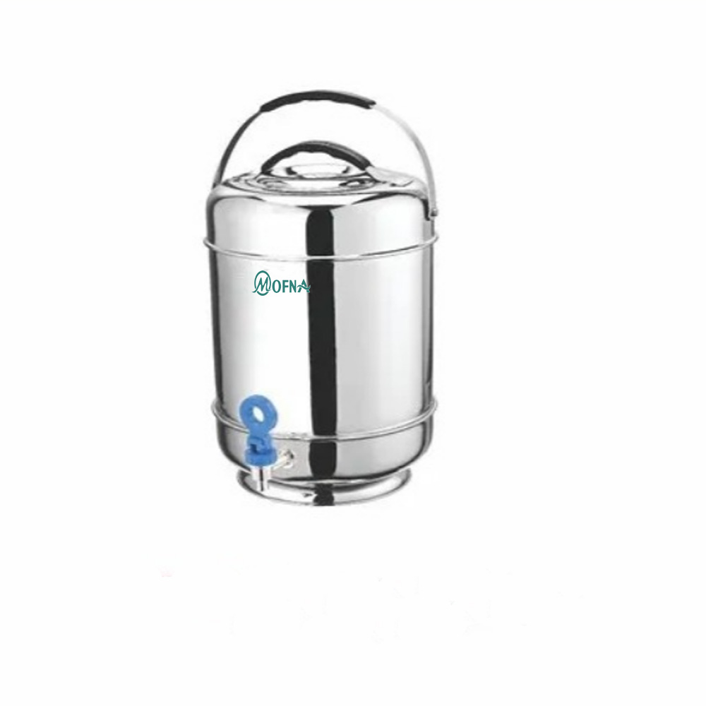 Mofna Stainless Steel Water Container, 5 Liter