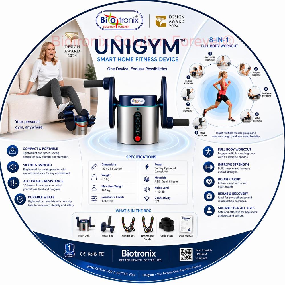 Unigym Intelligent Robotic Physiotherapy Training System