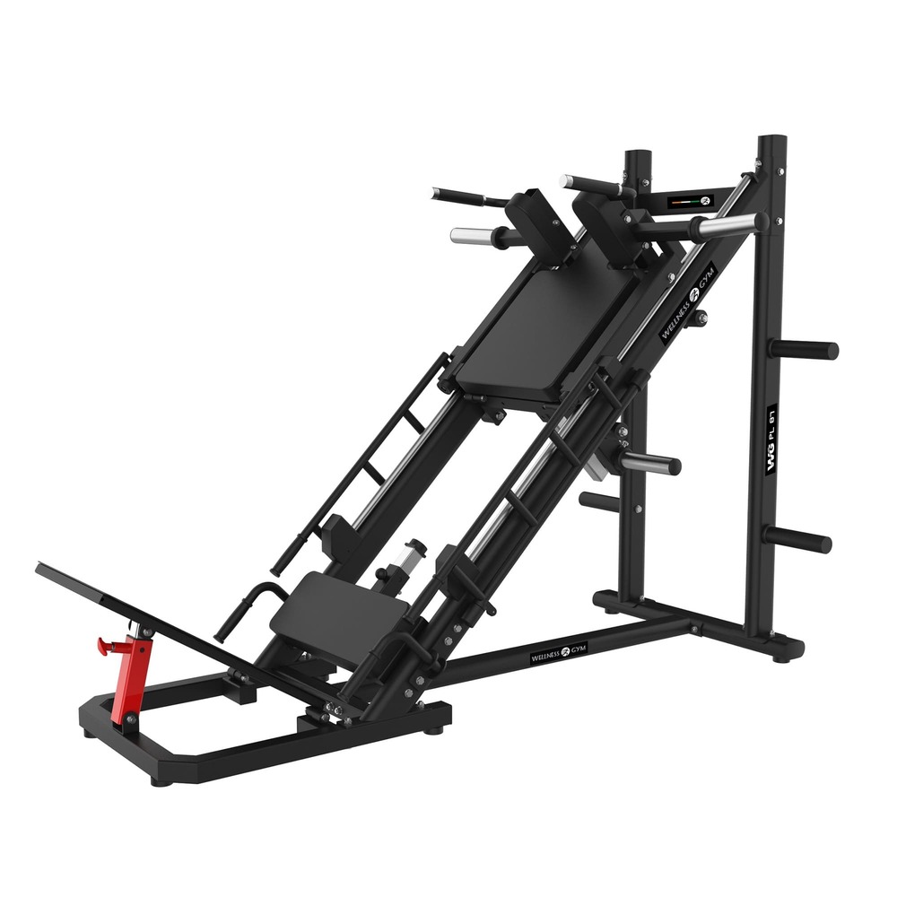 wg pl87 leg press  hack squat