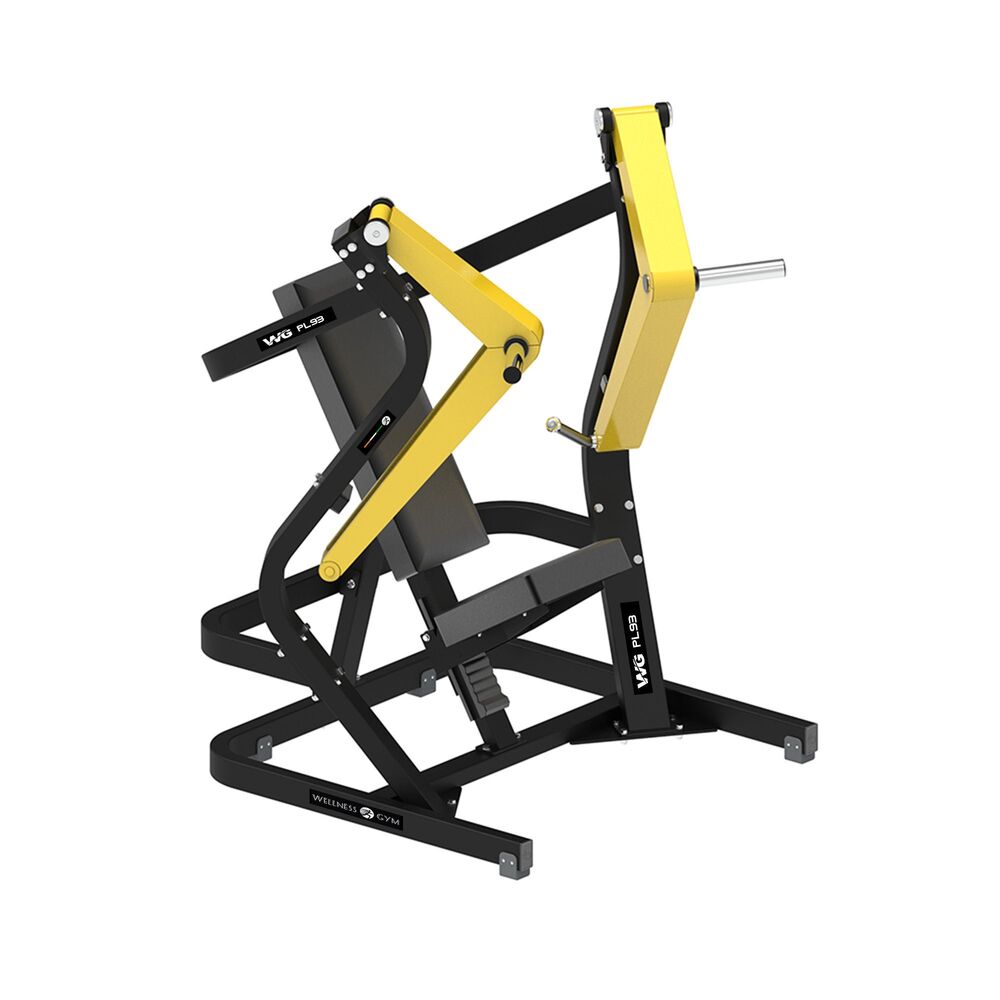 wg pl93 wide chest press plate loaded