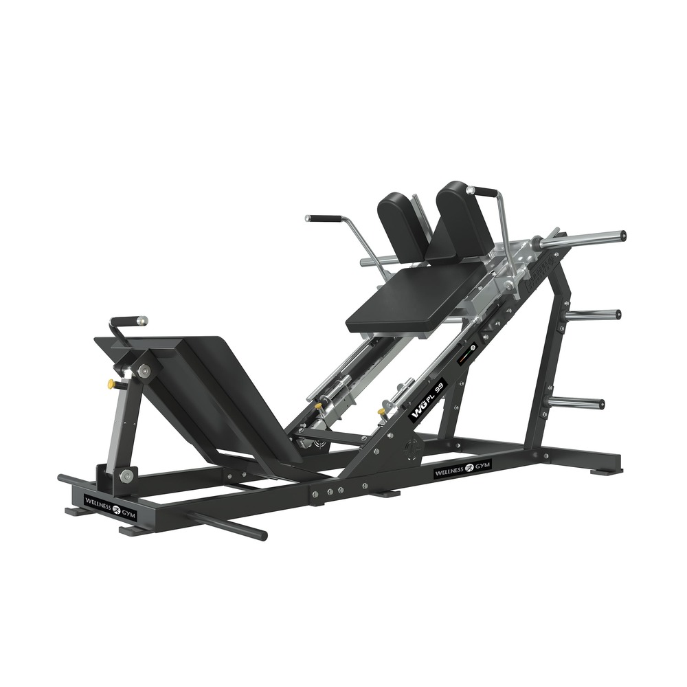 wg pl99 shoulder hack squat machine
