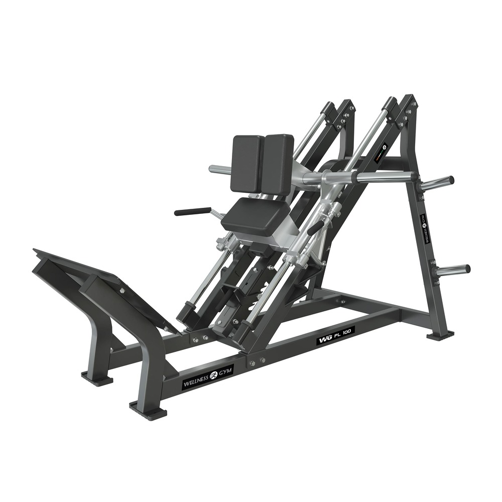 wg pl100 back hack squat machine
