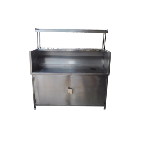 Steel Juice Counter - Color: Silver