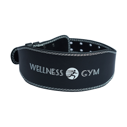 leather weightlifting belt 6 mm (size-m)