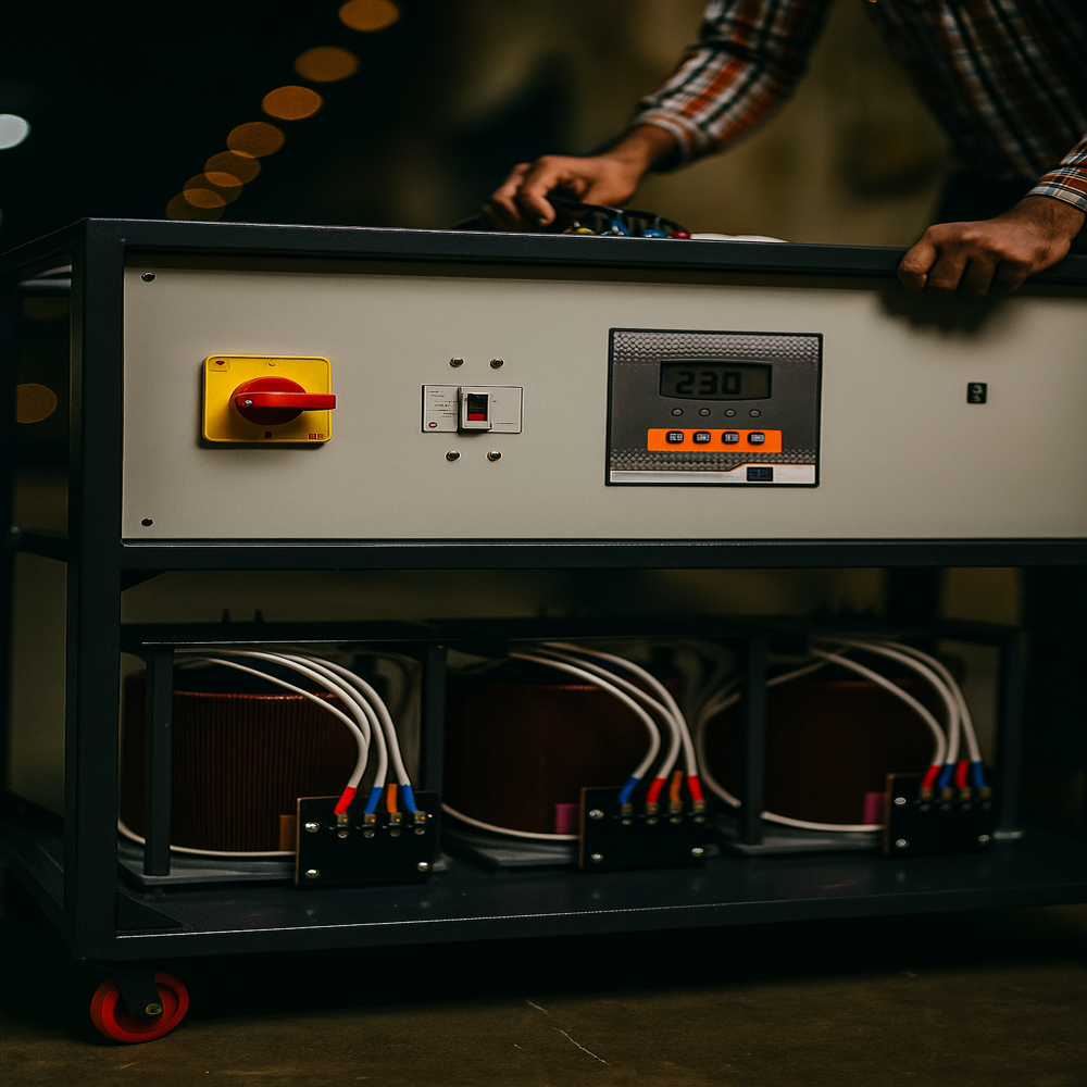 Cnc Machine Servo Voltage Stabilizer - Input Voltage: 360 To 480 Volt (V)