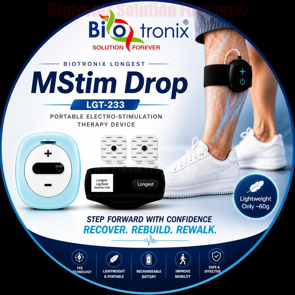 MStim Drop Foot Drop Stimulator for Stroke Rehabilitation Recovery Device