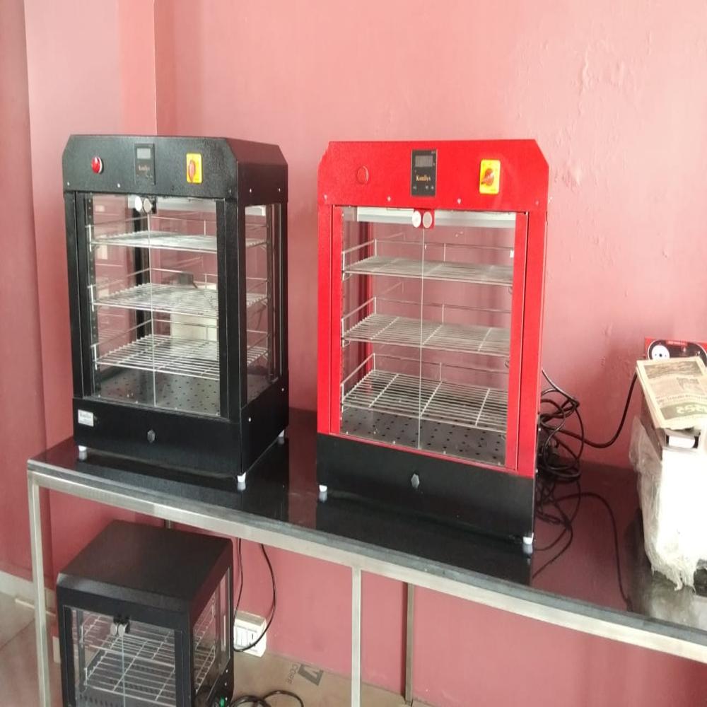 Horizontal Puff And Samosa And Kachori Warmer