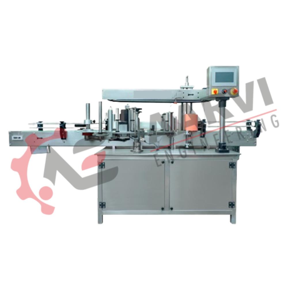50 Bpm Automatic Double Side Sticker Labeling Machine