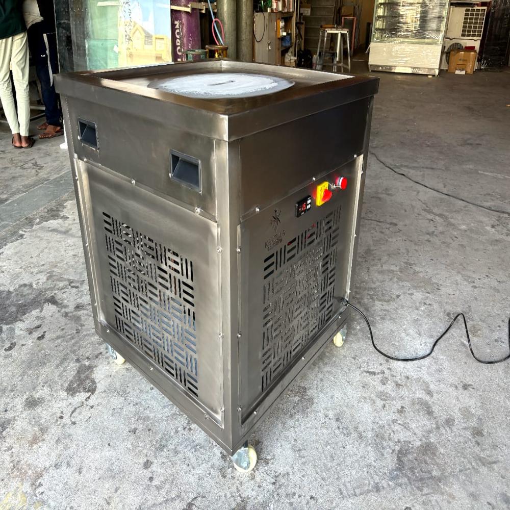 Pan Fried Ice Cream Machine