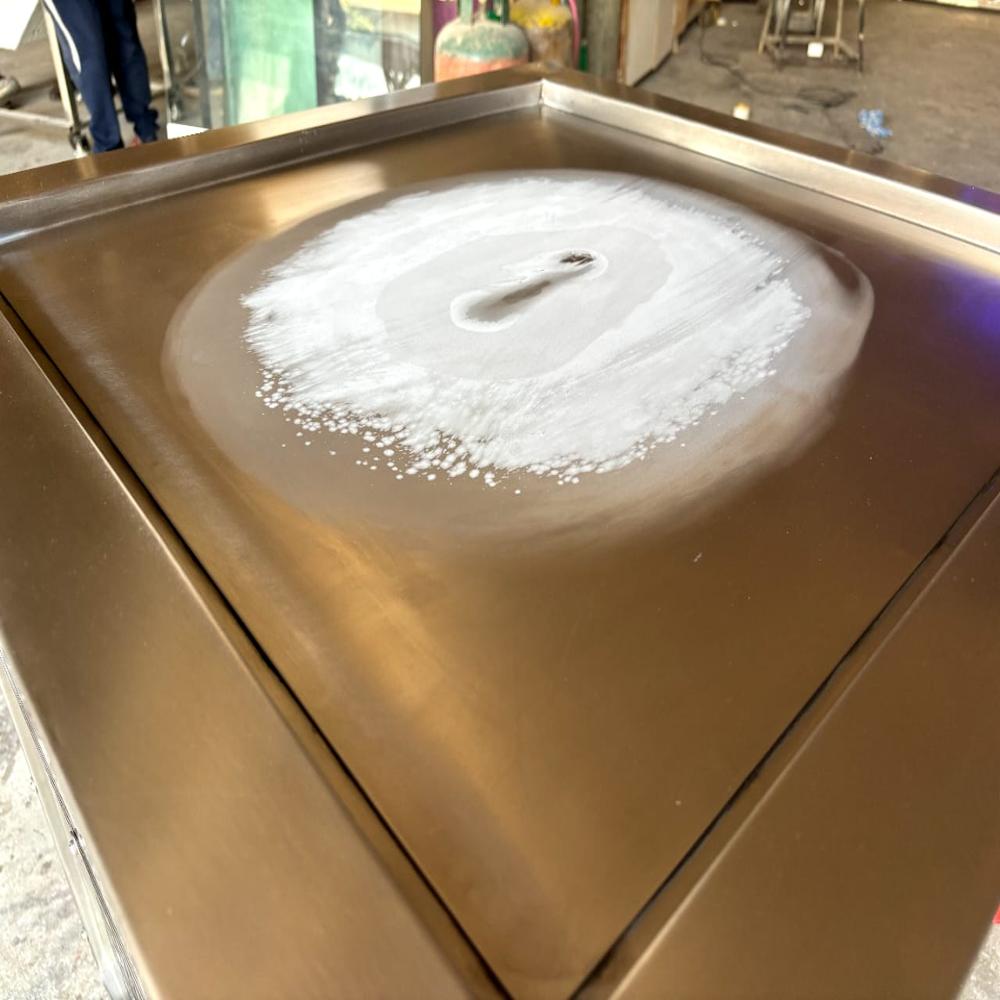 Pan Fried Ice Cream Machine