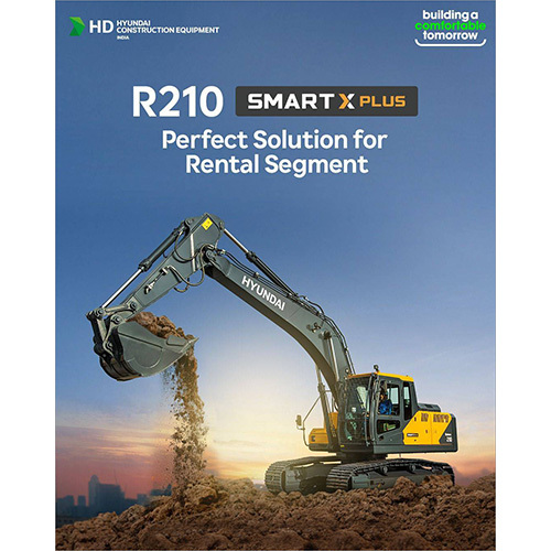 R210 Smart X Plus Hydraulic Construction Excavator