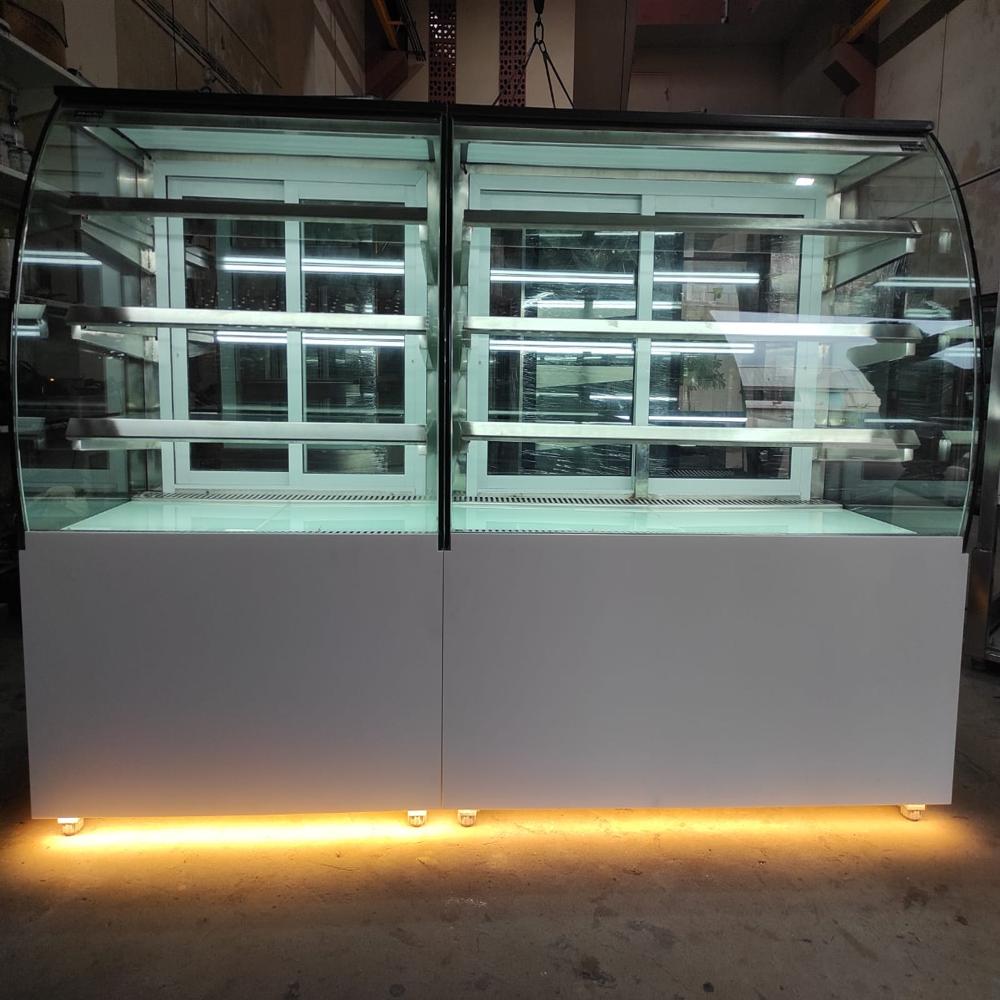 Curved Glass Sweet Display Counter