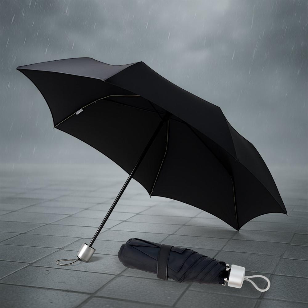 Premium Quality Compact Foldable Umbrella (1 Pc) - Color: Mix