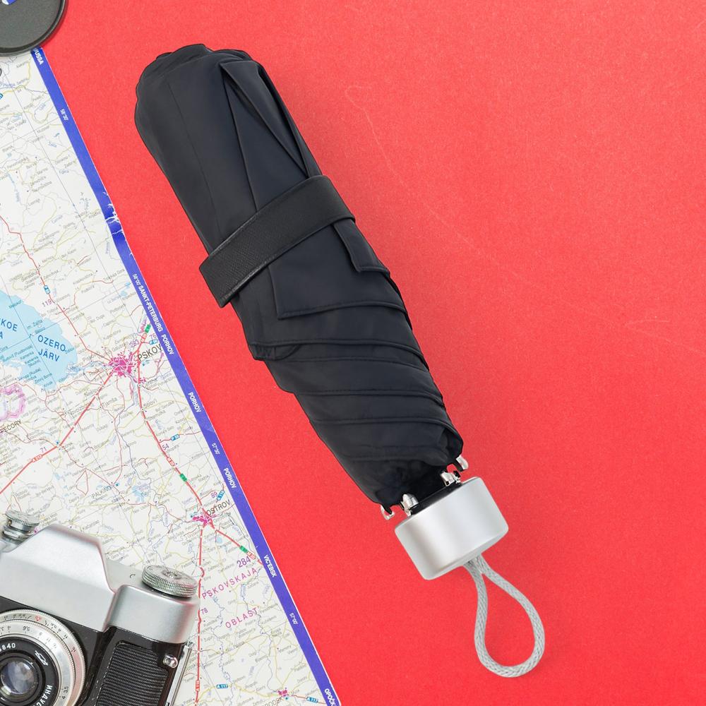 Premium Quality Compact Foldable Umbrella (1 Pc) - Color: Mix