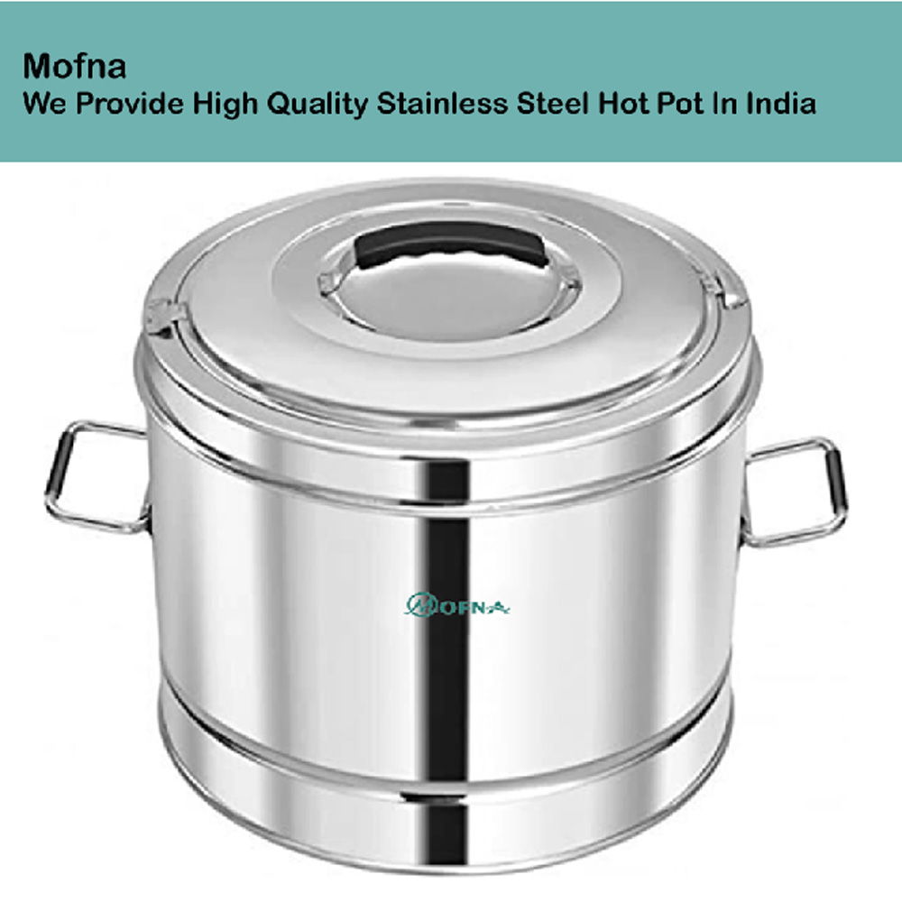 Mofna Stainless Steel Hot Pot 5 Liter