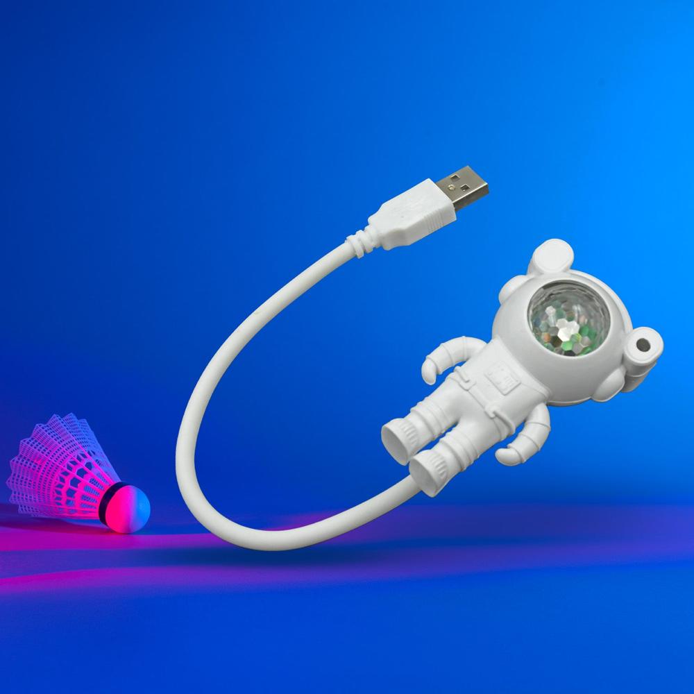 Usb Intelligent Voice Projector Astro Night Light Projector, Galaxy Light Star Projector, Cartoon Light, Led Light, Desk Lamp, Mini Night Light, Cartoon Reading Lamp, Usb Port For Kids Room Adults Bedroom Party Gaming Room