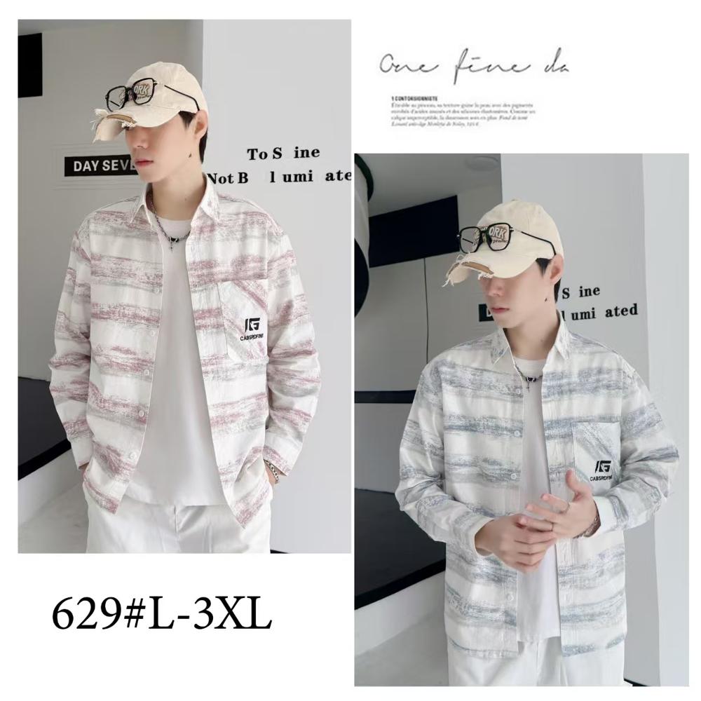 MENS FULL SLEEVES CHINESE SHIRT