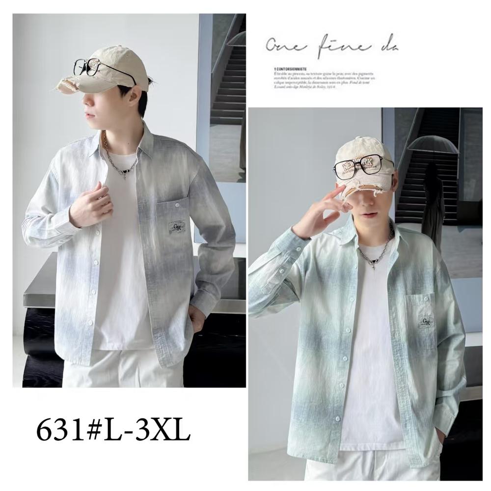 MENS FULL SLEEVES CHINESE SHIRT