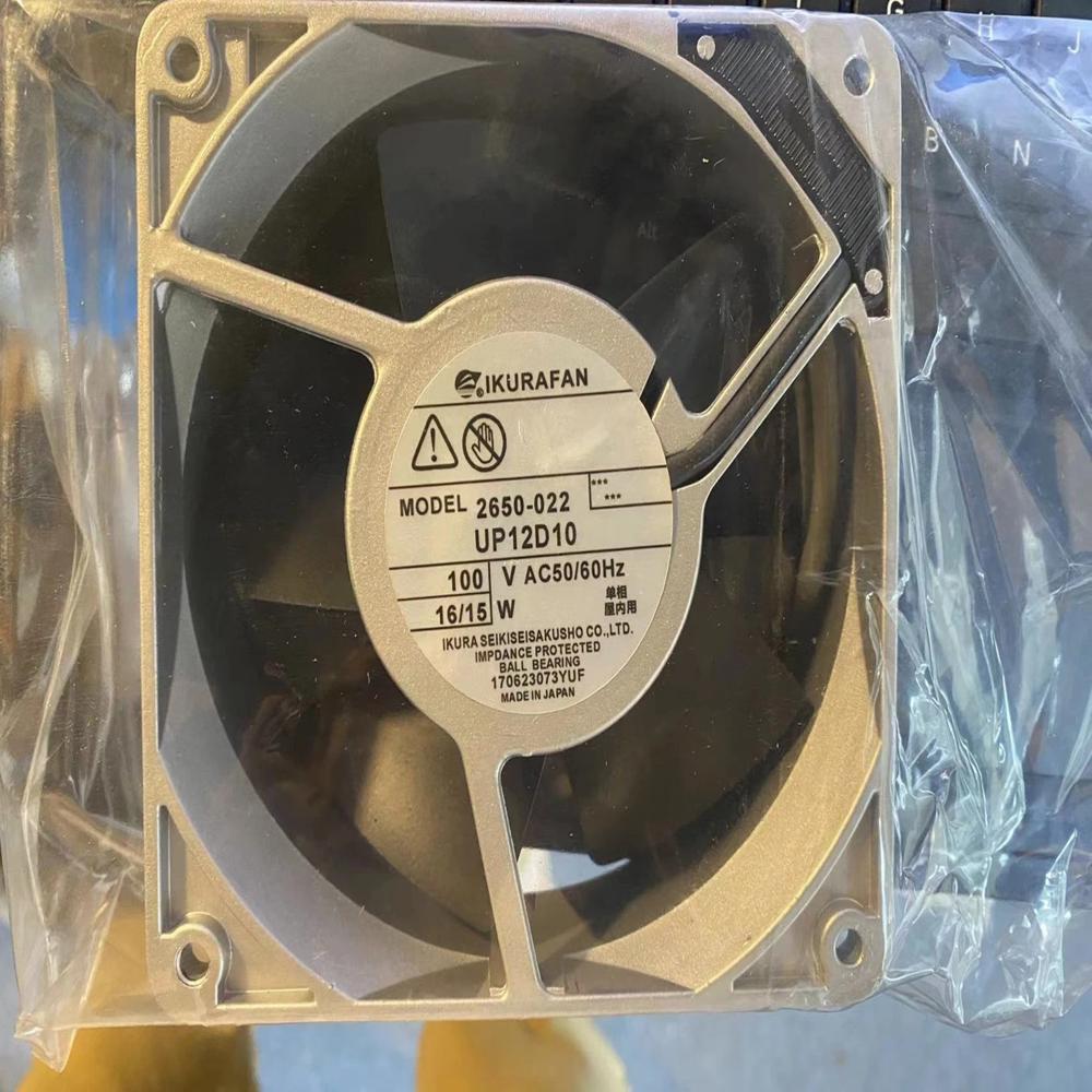 IKURA 2650-022 UP12D10 100V AC 16/15W 12038mm Ball Bearing Industrial Inverter Axial Cooling Fan