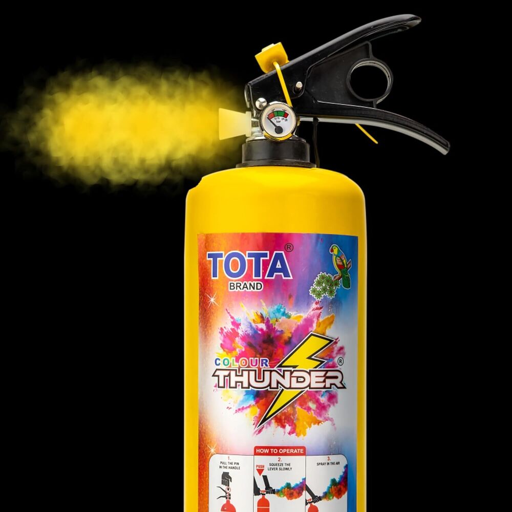 Holi gulaal cylinder