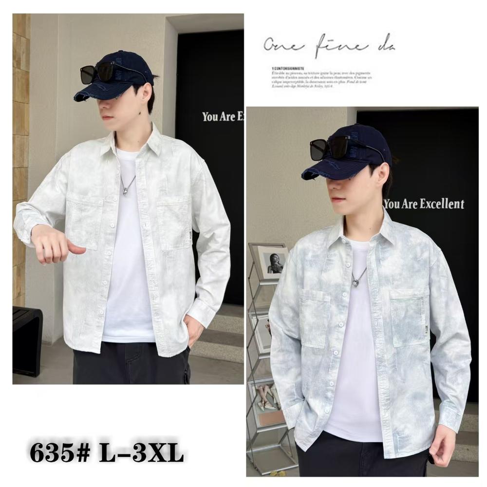 MENS FULL SLEEVES CHINESE SHIRT