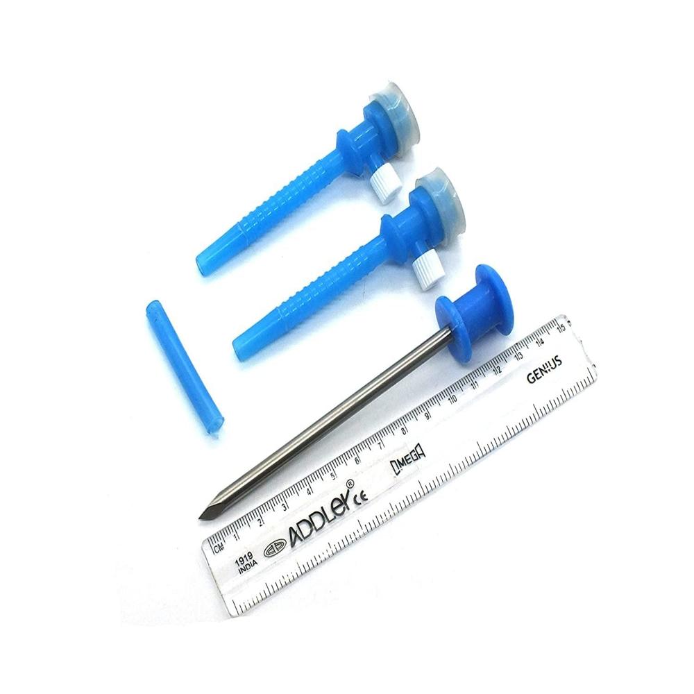 Disposable trocar 5mm Lap Laparoscopic Disposable Trocar 5Mm Disposable Plastic Apple Trocar With Cannula 5mm