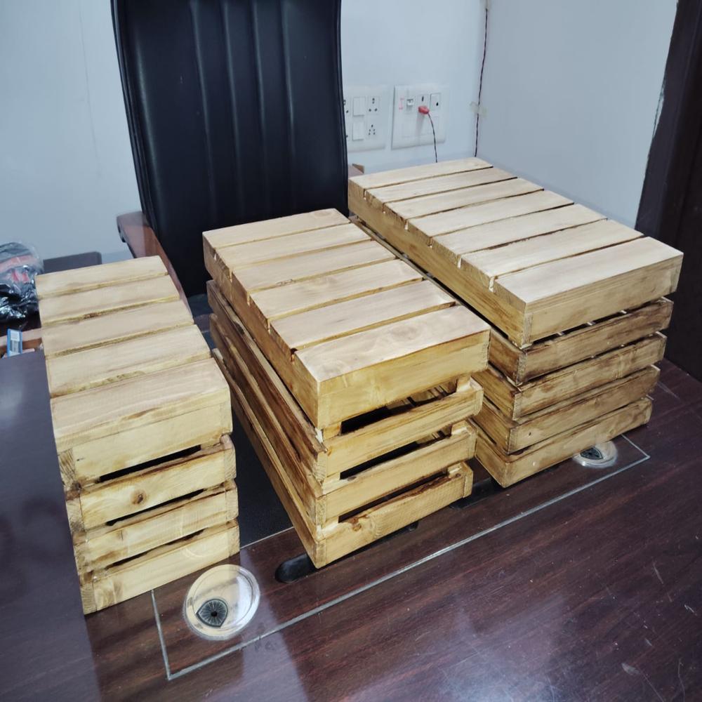 Display Wooden Risers