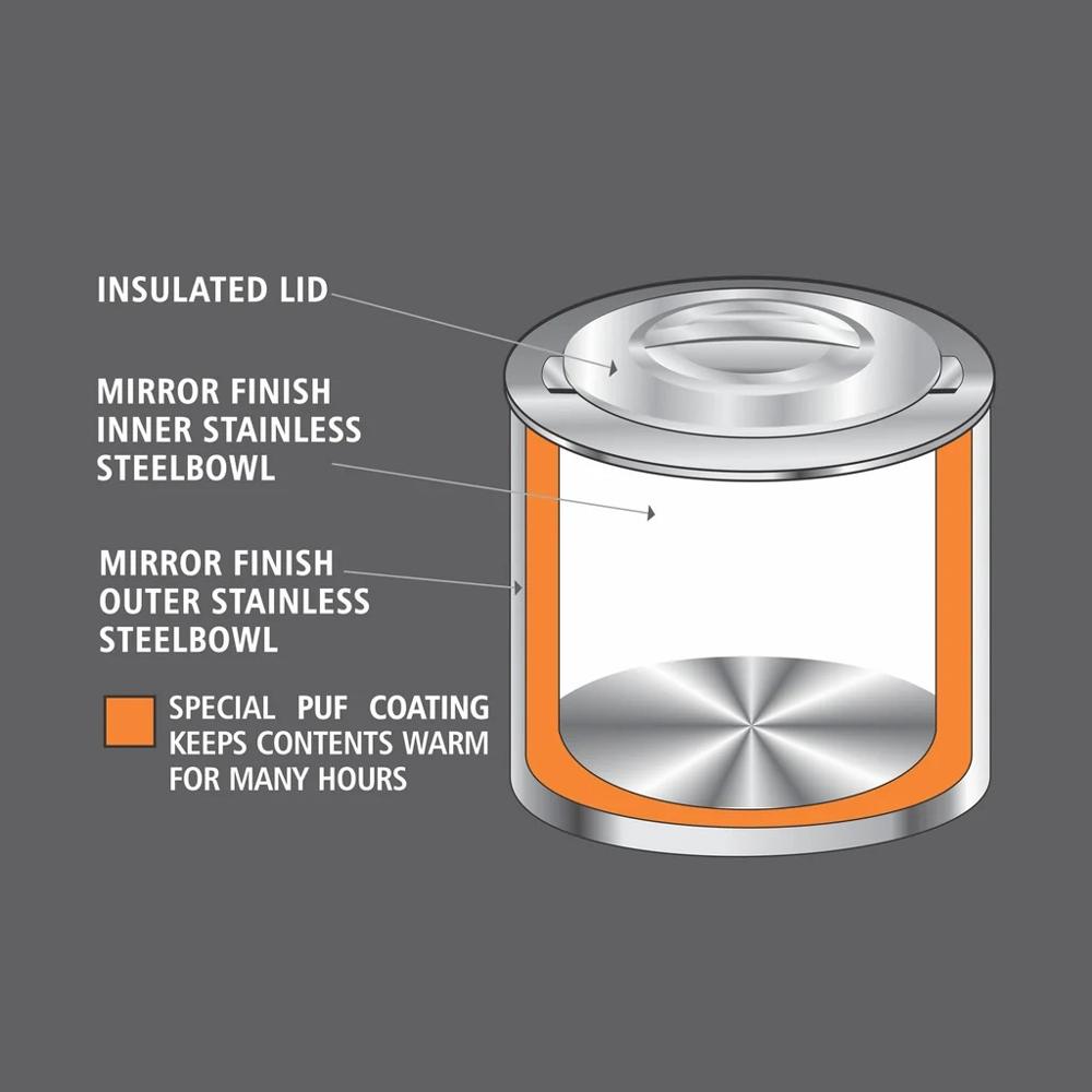 Mofna Stainless Steel Hot Pot, 15 Liter