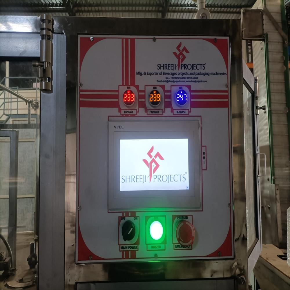 Automatic 60 BPM Mineral Water Filling Machine