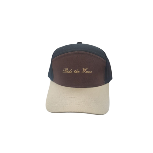 6 panel horizontal Baseball cap