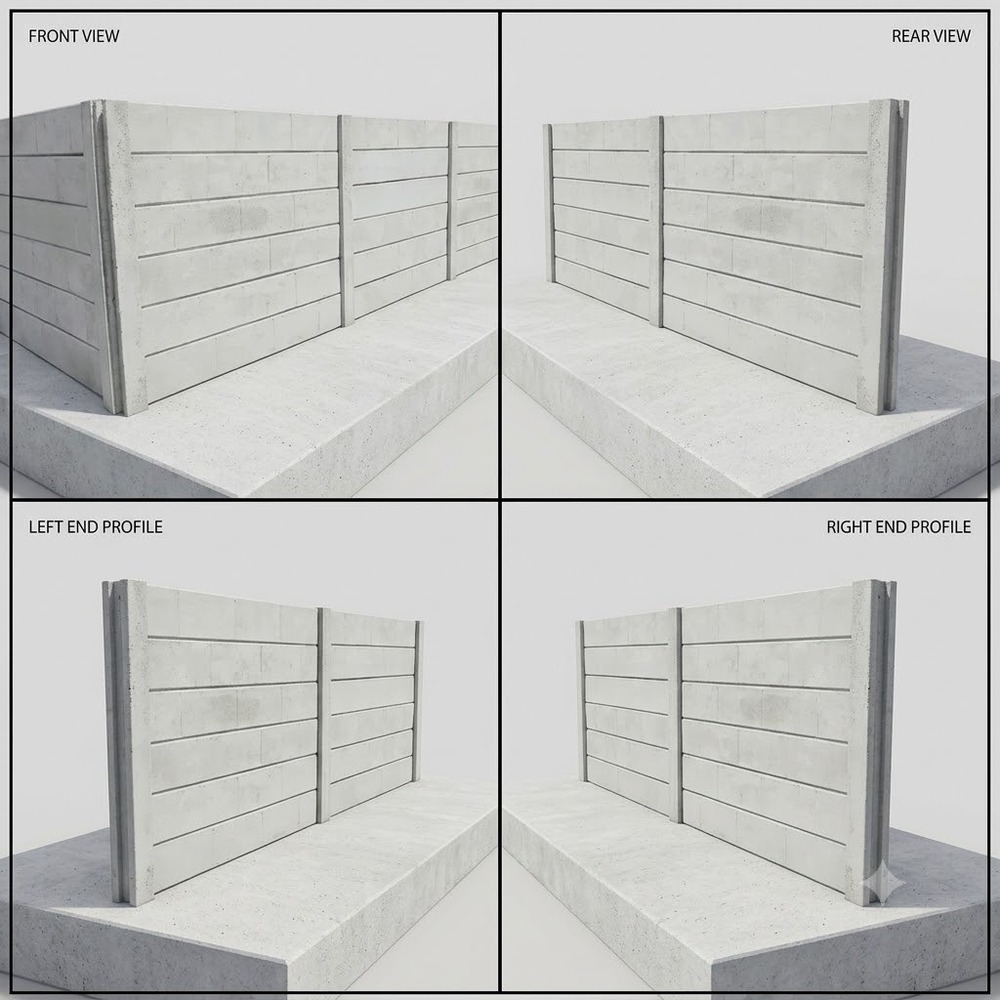 Modular Precast Wall Pane